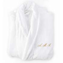 VIP Bademantel für Erwachsene mit Initialen oder Namen bestickt. 