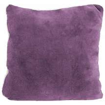 Kissen (Bezug und Kissen) im geschorenen Schafswolle-Look.